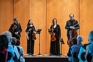 Gropius Quartett: Friedemann Eichhorn, Indira Koch, Violinen; Alexia Eichhorn, Viola; Wolfgang Emanuel Schmidt, Violoncello