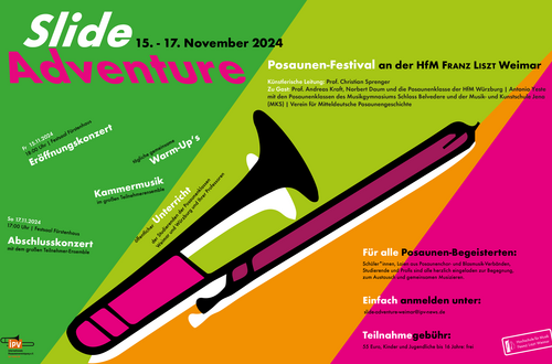 Eröffnungskonzert des Festivals Slide Adventure   