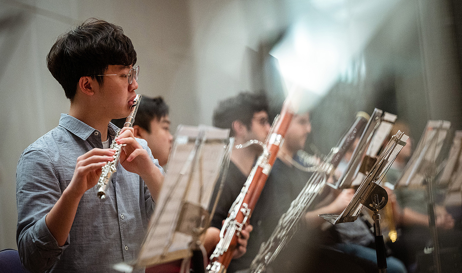 Von Mozart bis Messiaen: Sinfoniekonzert mit dem Hochschulorchester lässt exotische Vögel in der Weimarhalle frei