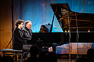 Can Çakmur und Thomas Steinhöfel spielen die Fantasie f-Moll von Franz Schubert für Klavier zu vier Händen D 940 