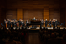 Das Hochschulorchester unter der Leitung von Maestro Prof. Nicolás Pasquet