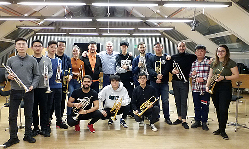 Festliche Musik für 20 Trompeten und Orgel: Gemeinsame Konzerte mit chinesischem Bläserbesuch in Jena, Erfurt und Weimar