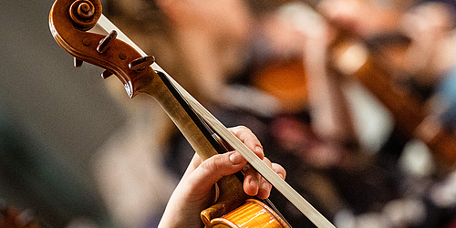Violine im Konzert   