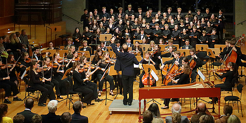 Adventskonzert des Musikgymnasiums   