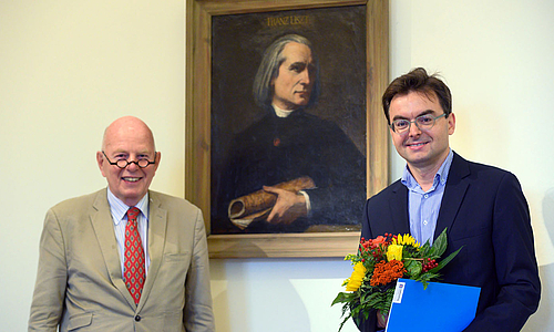 Historische Improvisation: Alexander Grychtolik ist ab Oktober neuer Honorarprofessor am Institut für Musikpädagogik und Kirchenmusik 