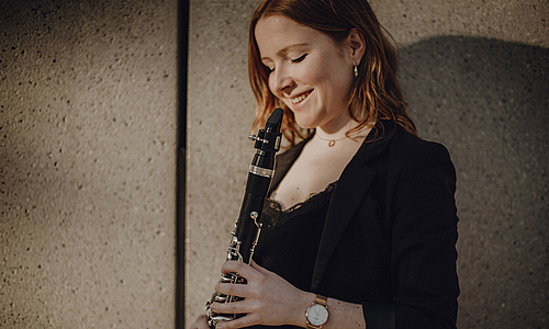 Good air flow: Master's student Tamara Steinmetz becomes new solo clarinettist in the National Theatre Orchestra Mannheim