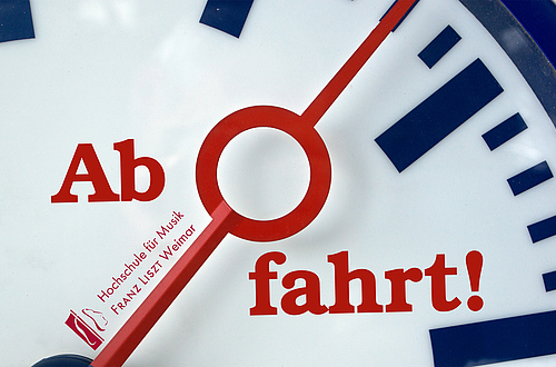 "Abfahrt" - Klassenabend Komposition   