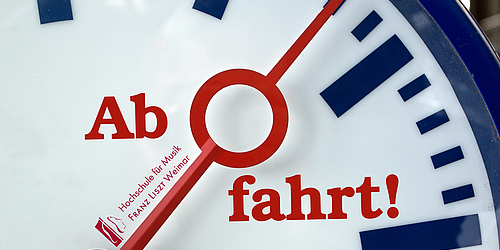 "Abfahrt" - Klassenabend Komposition   