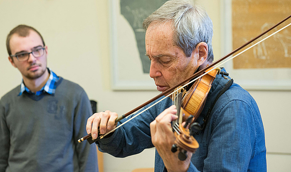 Renommierte Pädagogen aus den USA zu Gast: Meisterkurse für Violine, Klavier und Kammermusik mit Donald und Vivian Weilerstein Renommierte Pädagogen aus den USA zu Gast: Meisterkurse für Violine, Klavier und Kammermusik mit Donald und Vivian Weilerstein