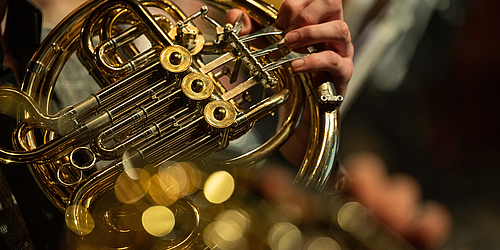 Horn Solo im Konzert   