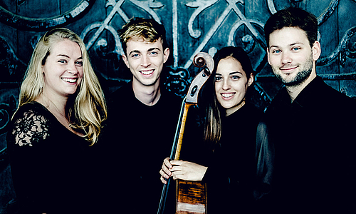 Debüt bei den Meisterkursen: Das Londoner „Barbican Quartet“ spielt Streichquartette von Mozart, Britten und Brahms