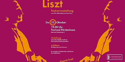 Festveranstaltung | 215. Geburtstag Liszts   