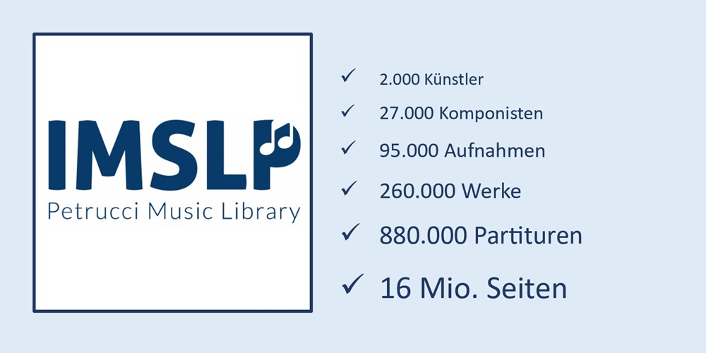 Zugang zu IMSLP