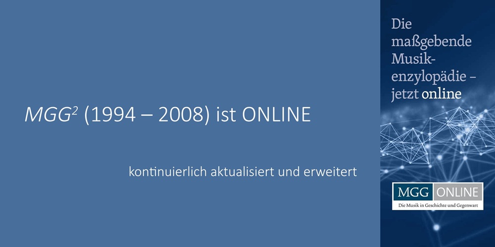 Zugang zu MGG online