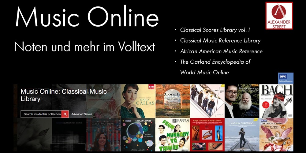 Zugang zu Music online