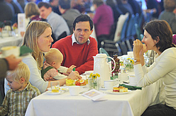 Ob das schon der musikalische Nachwuchs ist?