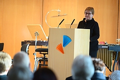 Prof. Anne-Kathrin Lindig, vice-president of the LISZT University