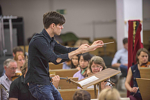 Conducting lessons with the Staatskapelle Weimar