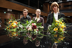 Die Preisträger des Wettbewerbs.