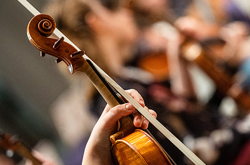 Violine im Konzert   