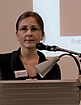 Christine Oeser M.A. (Osnabrück) hält das Referat "Jüdische Musiker im KZ Buchenwald"