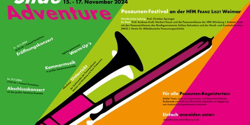 Eröffnungskonzert des Festivals Slide Adventure   