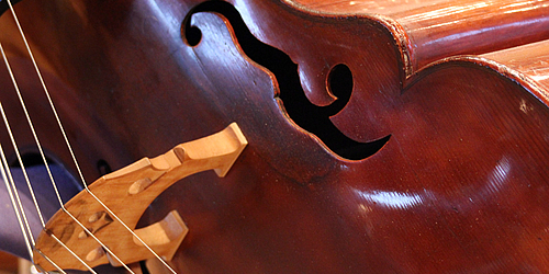 Kontrabass im Konzert   