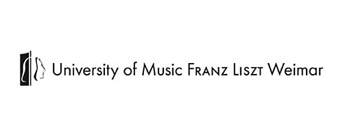 HfM Logo schwarz-weiß lang englisch