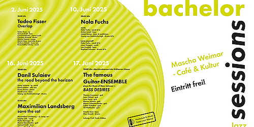 Bachelorkonzert Jazz   
