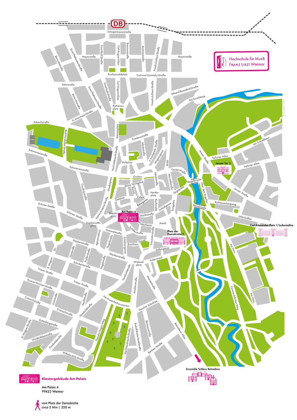 The picture shows a city map.