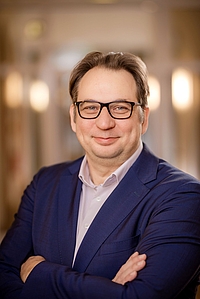 The picture shows a man.