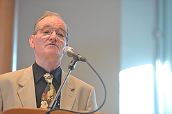 ... den Willkommensworten des Rektors Prof. Rolf-Dieter Arens.