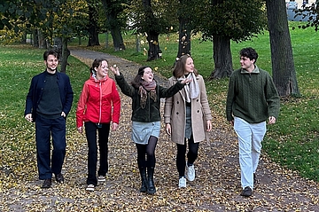 Clemens Bernstein, Helene Müller, Marie-Sophie Stallbaum, Ina Siegelin, Arne Michaelis (v.l.n.r.)