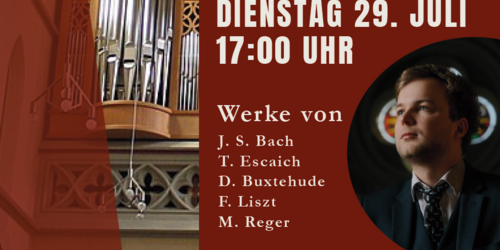 Diplomkonzert Orgel   