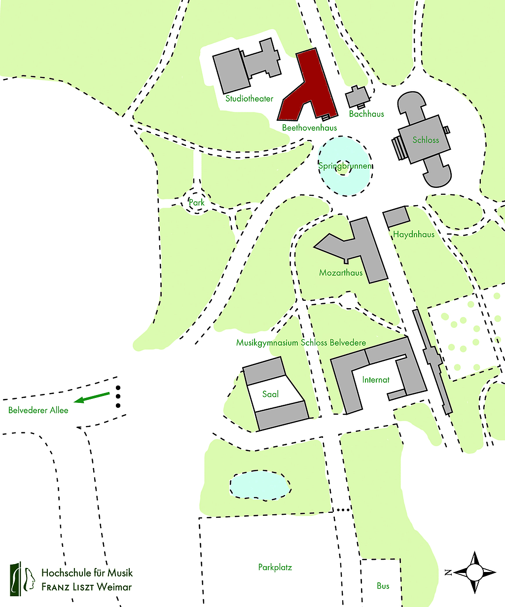 Das Bild zeigt einen Stadtplan.