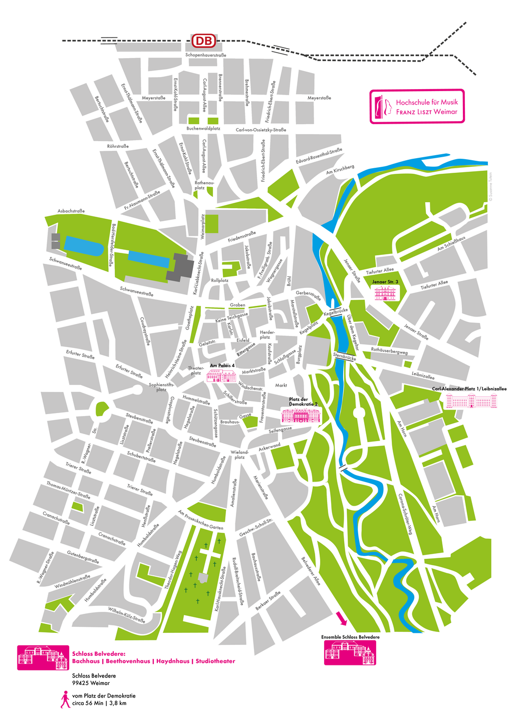 The picture shows a city map.
