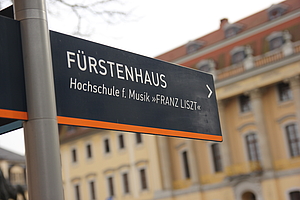 Fürstenhaus - Hauptgebäude der HfM Weimar