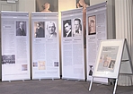 Einblicke in die Ausstellung "Verfolgte Musiker im nationalsozialistischen Thüringen. Eine Spurensuche" im Stadtmuseum Weimar vom 01.02. bis zum 31.03.2019; Kuratorium: Dr. Maria Stolarzewicz, graphische Gestaltung: Jürgen Postel