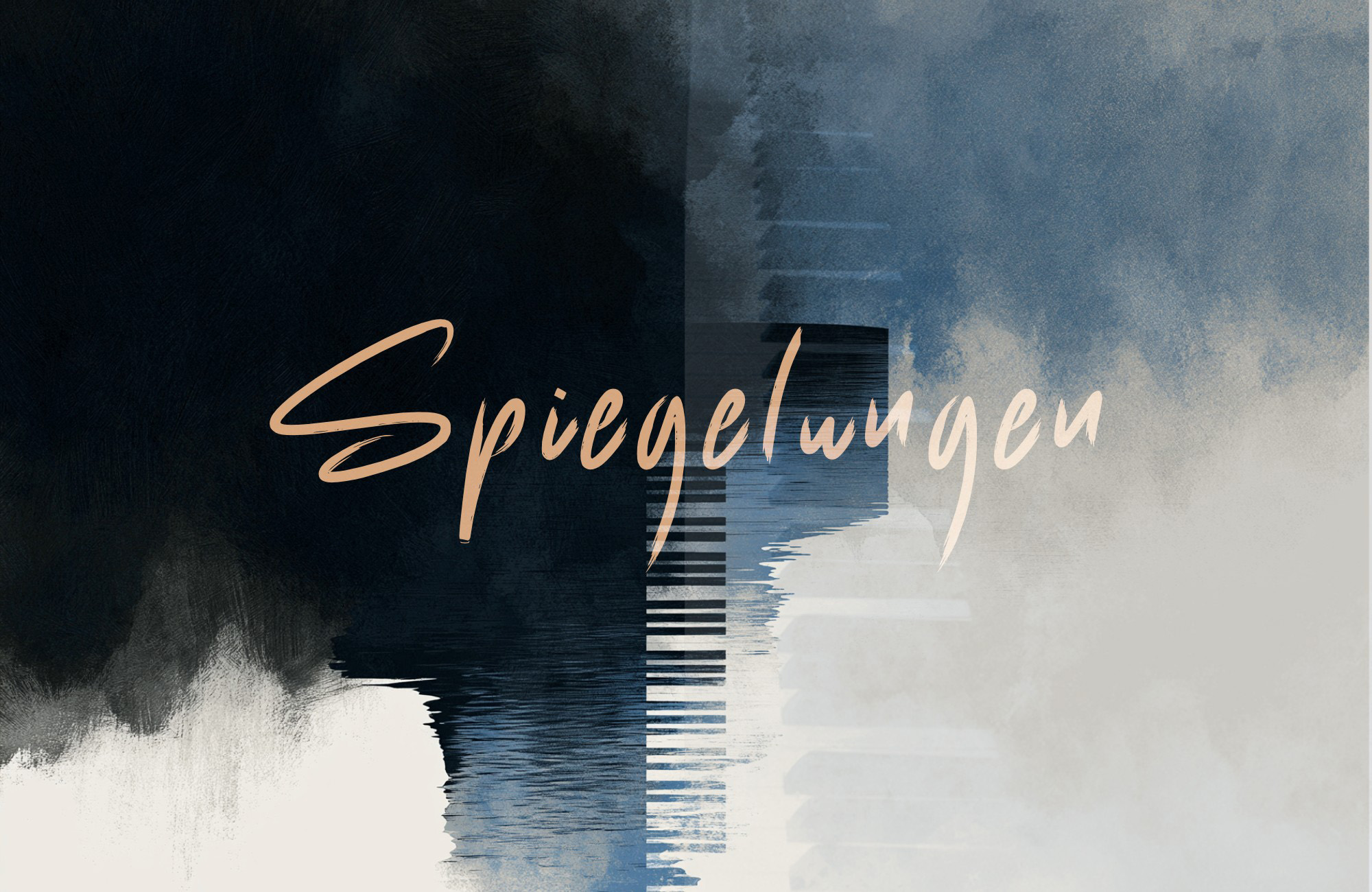 Das Bild zeigt Farbwolken und einen Schriftzug.