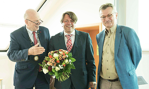 Festakt mit Antrittsvorlesung: Die Hochschule für Musik FRANZ LISZT Weimar verleiht Honorarprofessur an den Juristen Pascal Charles Amann