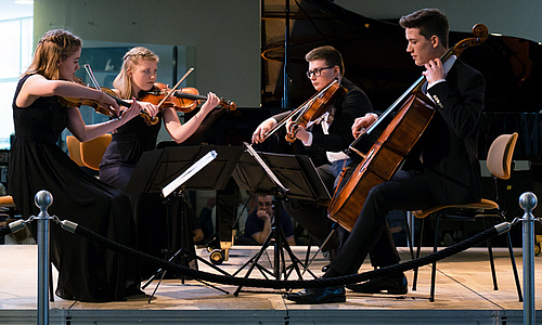 Begabungen bitte melden: Eignungsprüfungen am Musikgymnasium Schloss Belvedere für das Schuljahr 2018/19