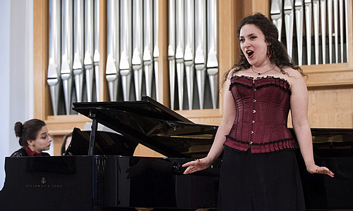 Weimarer Lied-Duo in den Niederlanden erfolgreich: 1. Preis beim „International Student Lied Duo Competition“ in Groningen 