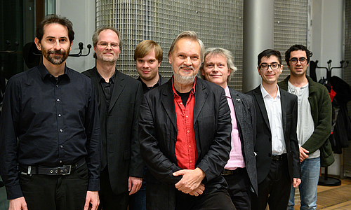 Hymne und Nachtstück: Abschiedskonzert für Kompositionsprofessor Reinhard Wolschina mit Studierenden und dem "ensemble diX"