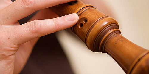 Blockflöte im Konzert   